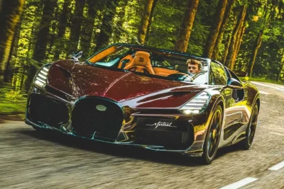 Bugatti Mistral pruebas antes de entrega