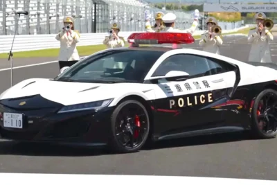 Honda NSX coche policía